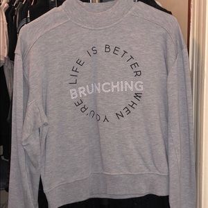 BRUNCH CREW NECK SWEATER
